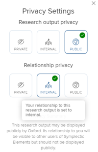 relationship privacy settings